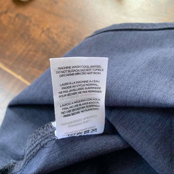 Trunks Mens Button Down Navy Shirt XL - Picture 6 of 6